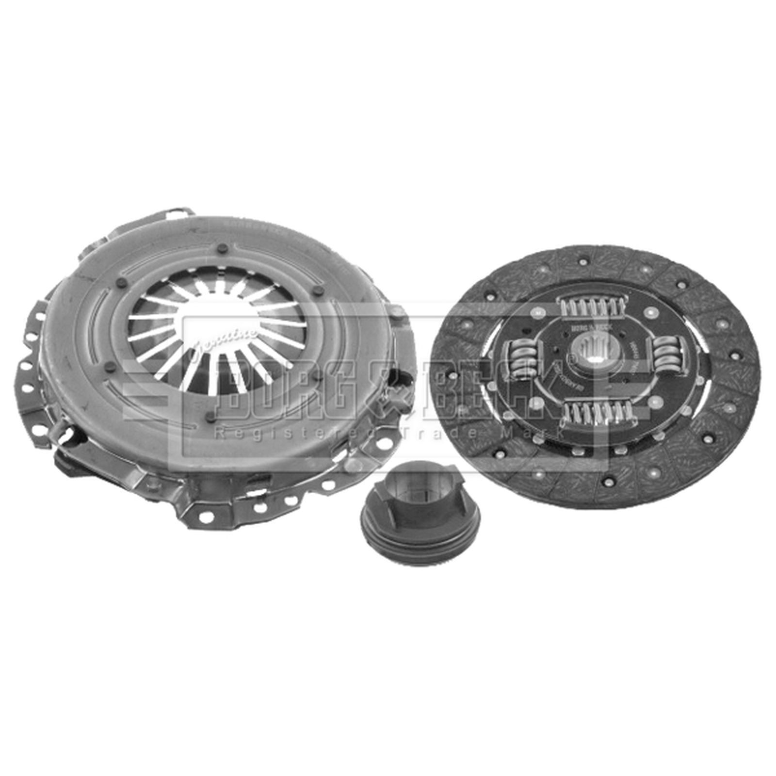 Clutch Kit 3pc (Cover+Plate+Releaser) fits VAUXHALL COMBO B 1.4 94 to 01 C14NZ - Image 14