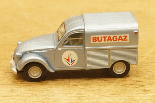 Ho 1:87 BREKINA Citroen 2 Cv Fourgonette " Butagaz " Nuovo IN Conf. Orig. Extrem - Foto 5 di 10