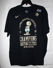 NWOT Nike Team Boston Celtics 23-24 Champions Men's Large Locker Room T-shirt
