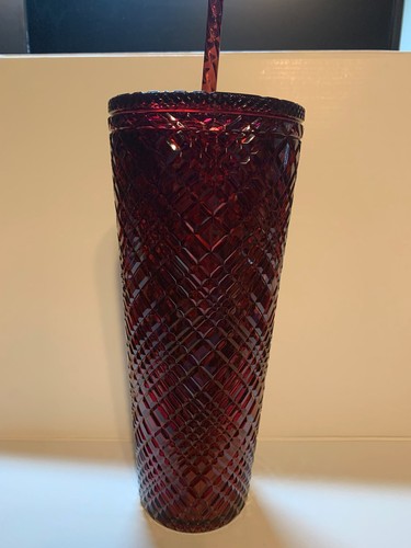 Starbucks jeweled studded merlot venti tumbler 24 oz - Picture 2 of 2