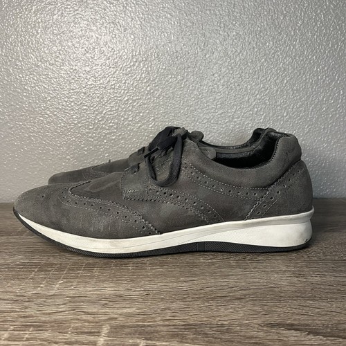 SABATTER E1504 Atmosphere Suede Camo Print Wingtip Men’s Shoes Size US 13 Dress - Picture 5 of 13