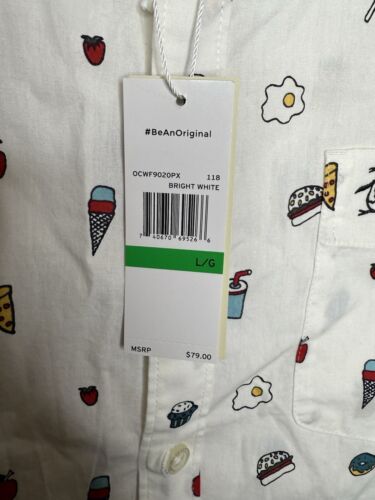 Ein Original Pinguin von Munsingwear Kurzarm Button Down Hemd Herren Large - Bild 4 von 12