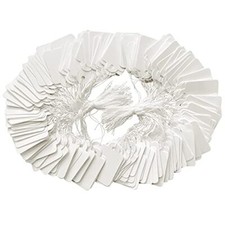 Jewelry Price Tags 200 Pieces Jewelry Tags for Pricing Self Adhesive White Blank