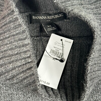 Sweater Dress Banana Republic Extra Large Mock Neck New with Tags $110 MSRP Sweater Dress Banana Republic Extra Large Mock Neck New with Tags $110 MSRP