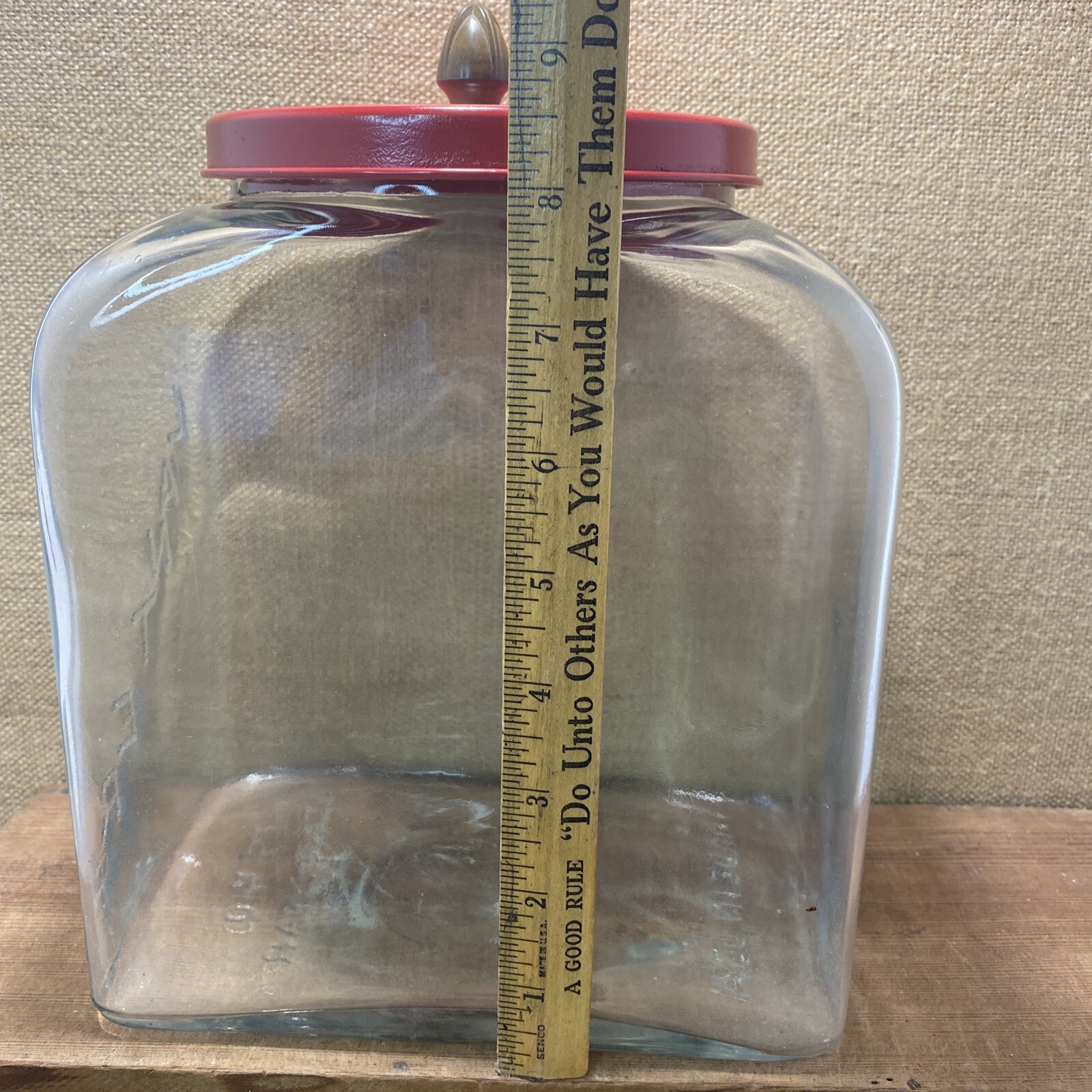 1940’s “Leap Year” Planters Peanuts Glass Jar with Tin Lid Made in the USA! Nice eBay