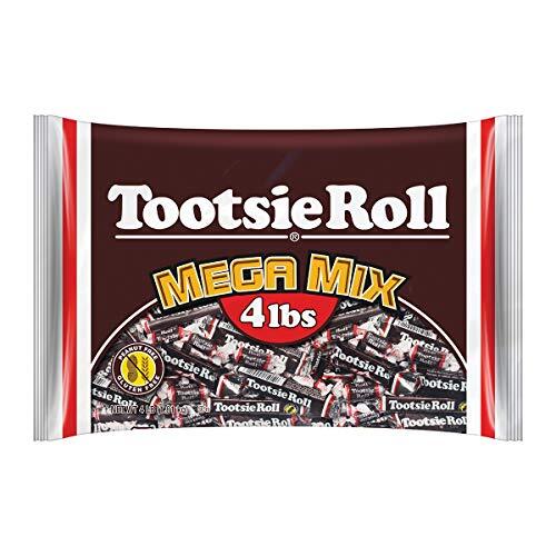 Tootsie Roll Mega Mix 5 Different Shapes and Sizes of Classic Chocolatey Toot... - Picture 1 of 6