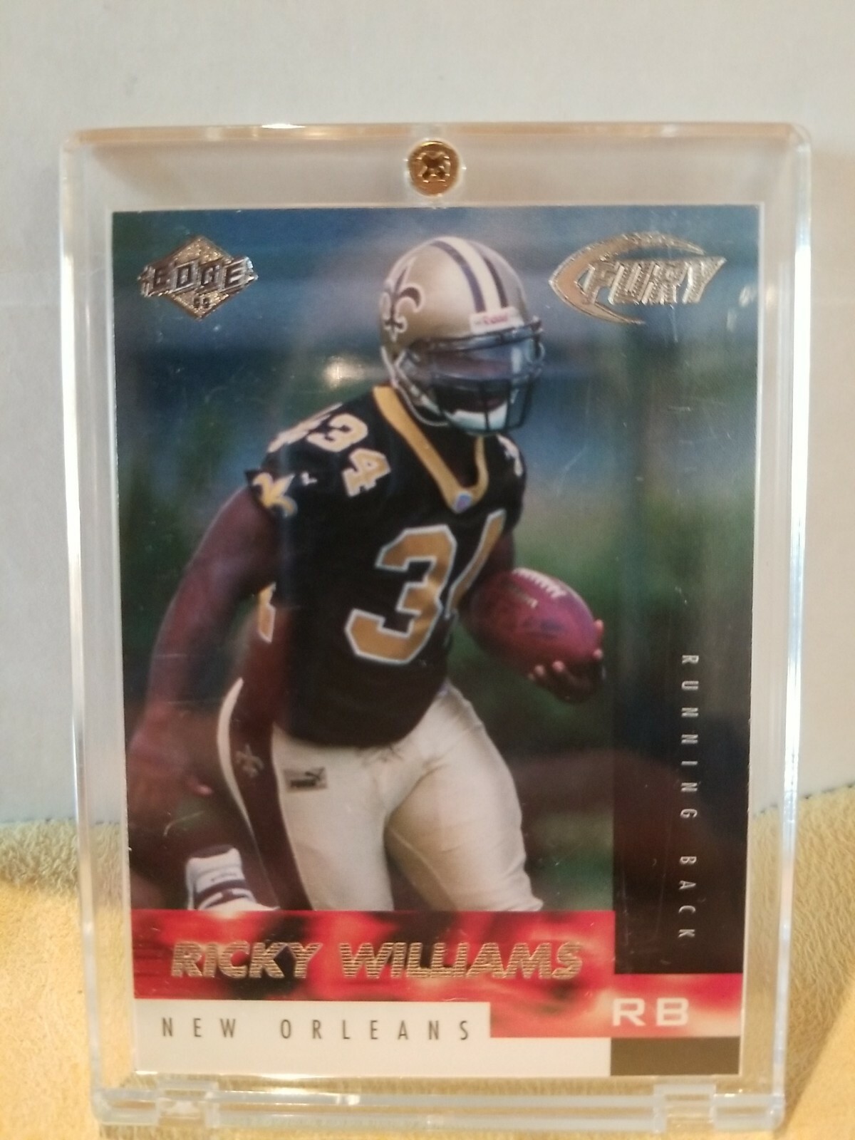 1999 Collector's Edge Fury Football Card #196 Ricky Williams Rookie | eBay