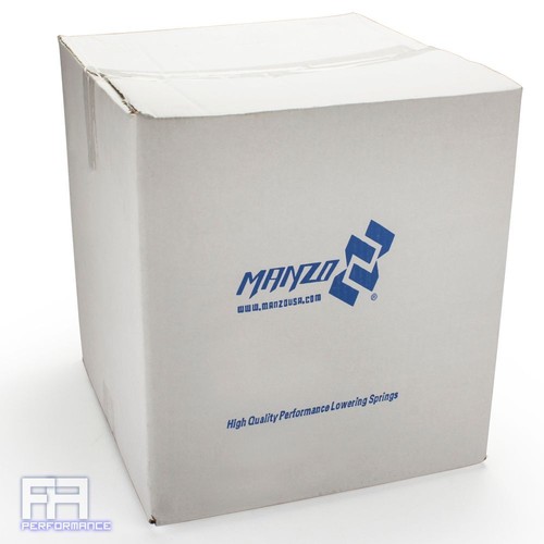 Muelle helicoidal inferior Manzo para 02-06 Toyota Camry 2.4L 2AZ-FE 1.8"F 1.7"R - Imagen 1 de 2