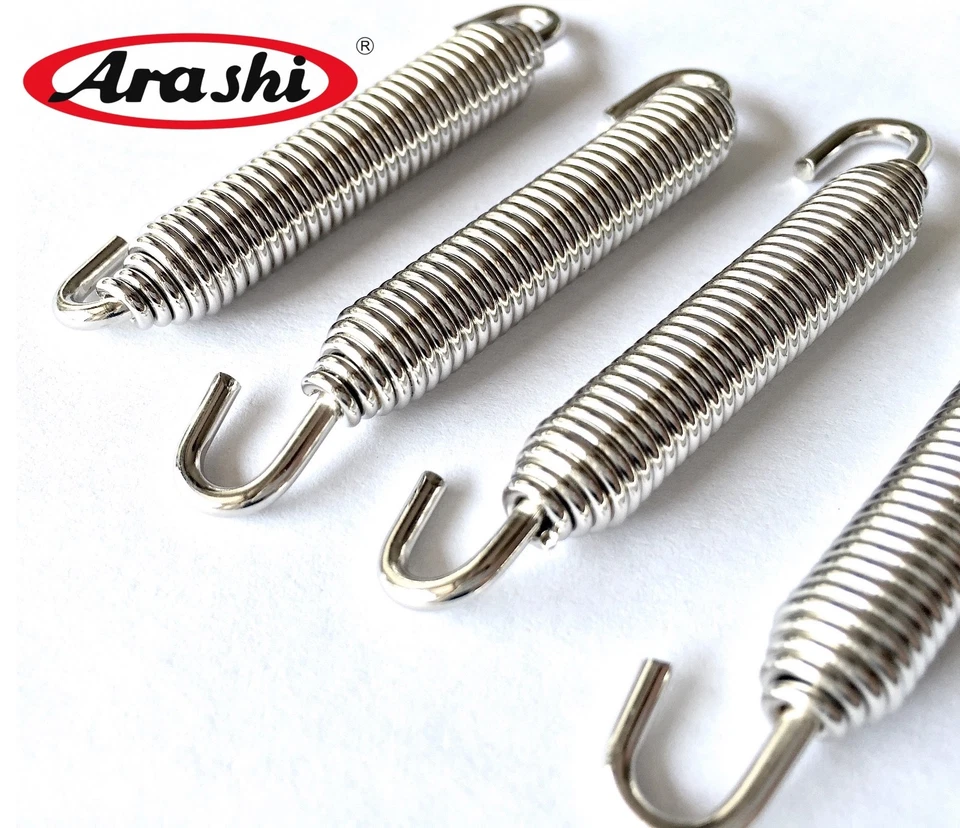 Motorcycle Muffler Pipe Exhaust Spring Kit 350 Banshee 1987-2006 UTV ATV Springs - Image 4 of 4