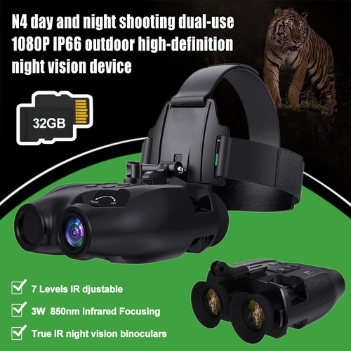 Night Vision Goggles Infrared Digital Binoculars For Day & Night Rechargeable AU - Picture 8 of 28