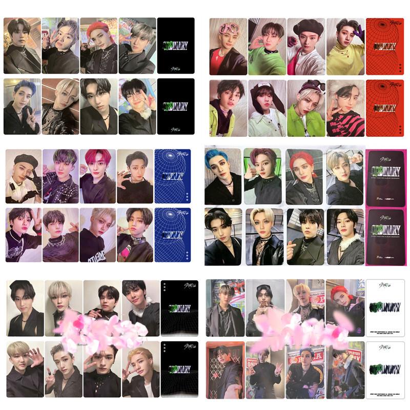 Kpop STRAY KIDS Oddinary Album Photo Card Fanmade Autograph
