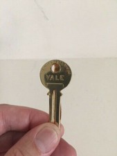 Yale & Towne Mfg Co Hickok Key Lock Tie Clip Made in USA Vintage Old Jewelry