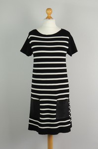 zebra mesh dress