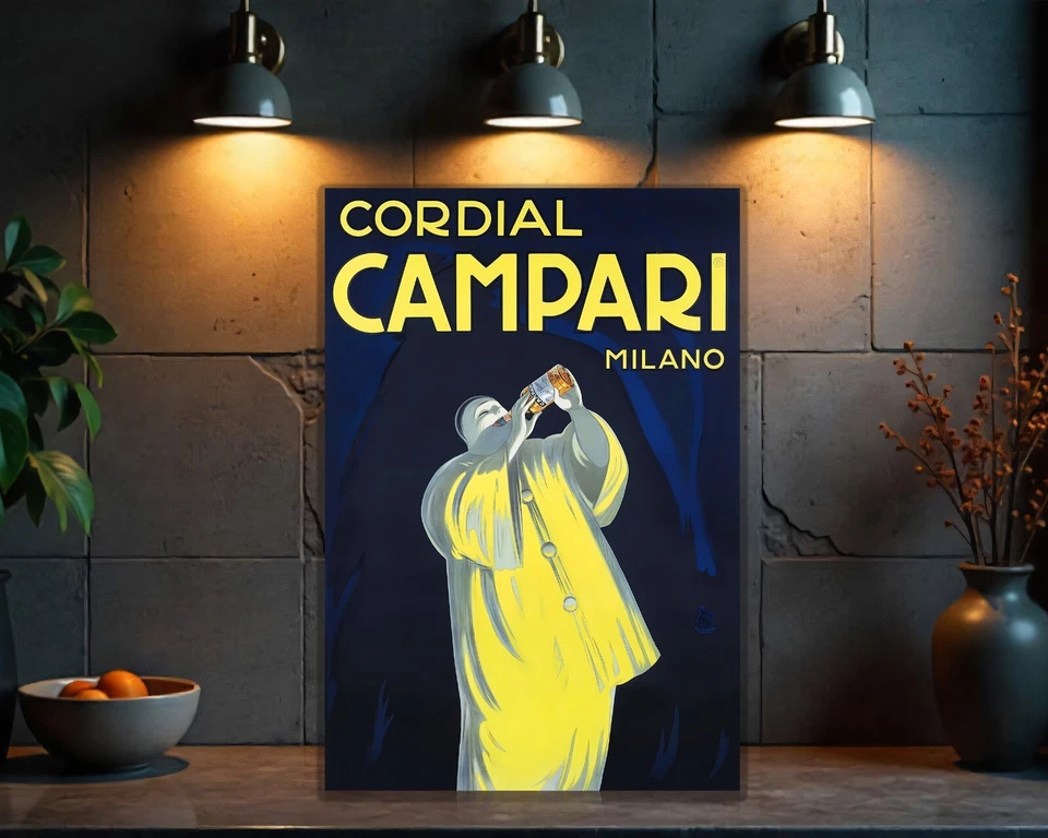 Vintage Cordial Campari MILANO Heavy Metal Sign – 60x40 cm - Image 3 of 4