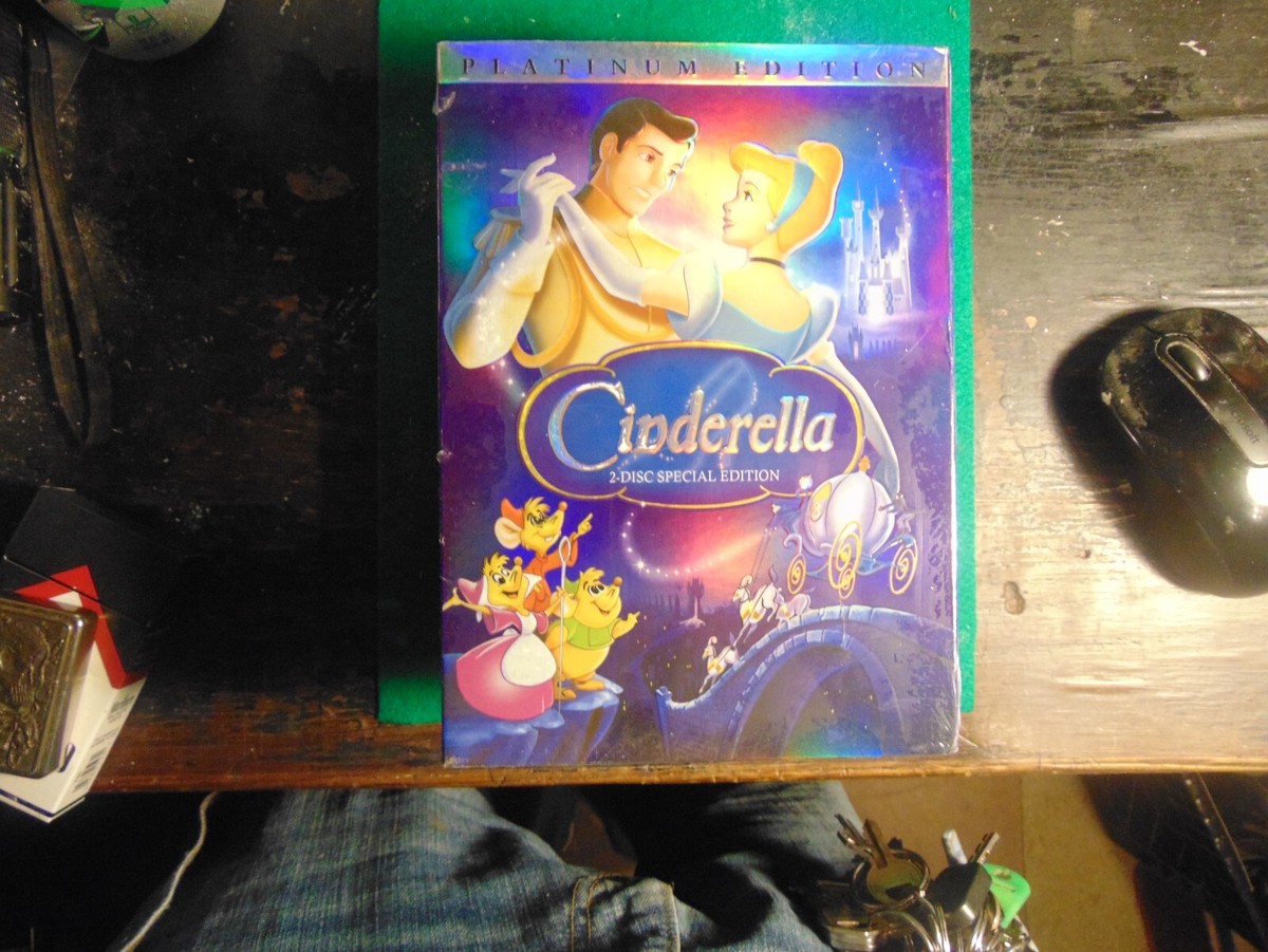 Disney Classics Cinderella DVD Platinum Edition New Special