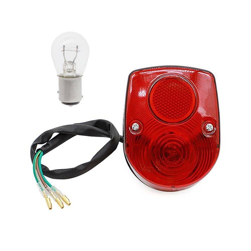 Brake Tail Light Assembly 6V light bulb For Honda CT70 Z50 1970's 33701-045-690 - Picture 1 of 6