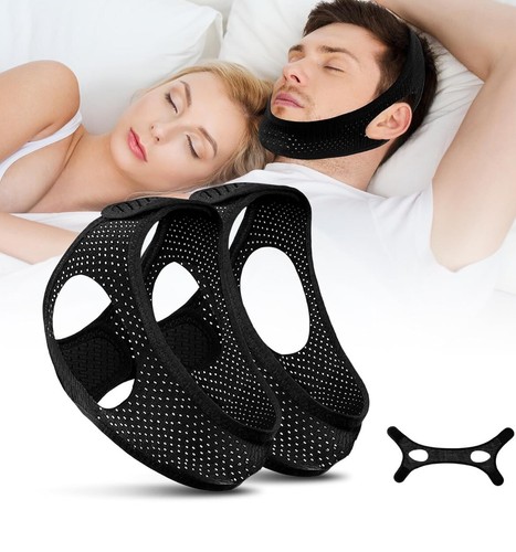 Upgraded Chin Strap for Sleeping 2 Pack, - Bild 1 von 9