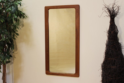 BRØNBY Spiegel Nr 13, 60x120 cm, Teak, Made in Danmark, Burchardt-Nielsen-Design