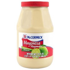 McCormick Mayonesa Mayonnaise with Lime Juice, 125 fl oz