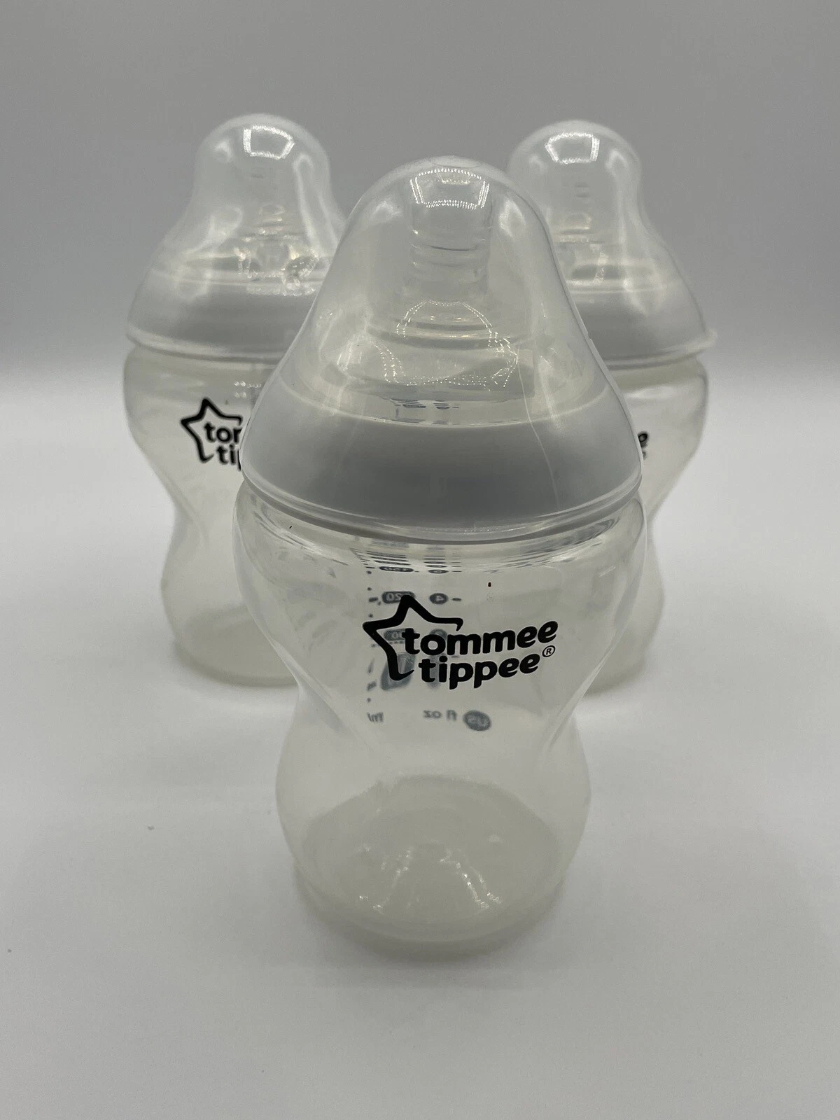 Tommee Tippee Closer to Nature Baby Bottles, 9oz, 3 Pack 0 m+