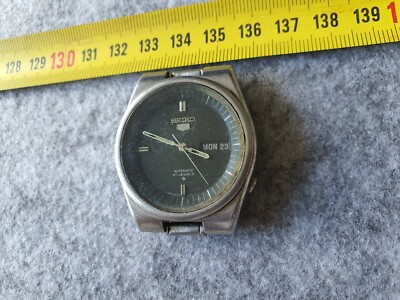 Faulty - Vintage Seiko 5 6319-6010 Gents Mens Automatic Watch Wristwatch