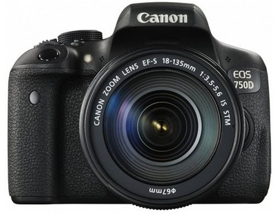 Canon EOS 750D + 18-135mm IS STM (Intl Model)