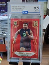 2025 Panini Donruss Elite - Rookies Aireontae Ersery Aspirations Red 61-99 9.5 