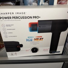 Sharper Image Power Percussion Pro Hot  Cold Massager