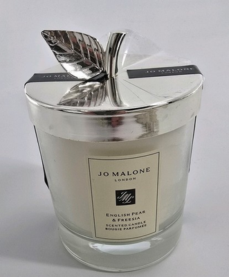 #ad John Malone English Pear And Freesia 7 Oz Candle New Unsealed Fresh Clean Scent $42.00