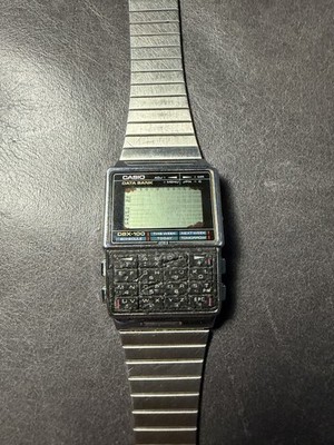 Super rare Casio DBX-100 Data Bank Digital Quartz Wristwatch