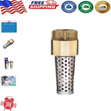 Heavy-Duty 3/4 Inch Foot Valve for All Pumps - Secure & Long-Lasting Performance