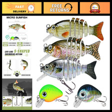 Easy Catch Fishing Lures with BKK Hooks - Wiggling, Rattling Swimbaits for Bass,
