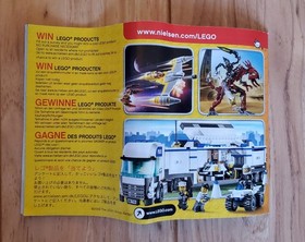 LEGO BIONICLE SKRALL GLATORIAN 8978 Canister And Manual COMPLETE 2009