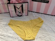 NWT Vtg VICTORIA  S SECRET Smooth Polka Dot Cheekini Panty Ruched V Cut M 2012