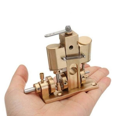 Microcosm M36 Mini Twin Cylinder Steam Engine Model Brass 1/4x40 TPI