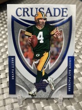 2007 Leaf Rookies & Stars Crusade Green /100 Brett Favre #C-9 HOF NR MINT BETTER