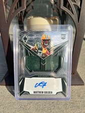 2025 Phoenix-Rps Dual Rookie Patch Auto Matthew Golden #DRPMGN /249
