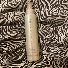 NEW Pure Romance Silky Body Dew Green Tea Body Oil Spray 7 Oz