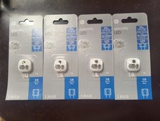 Lot Of 4 Ge T4 Led Bulb 20w - 120v - G8 Flat Pin Base