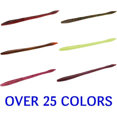 Zoom Trick Worm Bait Soft Lure Plastic 6.5'' 20 Package