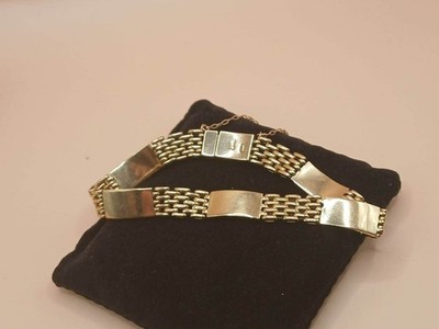 Korridor Gliederarmband 9 kt Gold 18,5 g