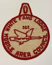 OA Lodge 322 White Fang Round Alabama  Boy Scout CF0