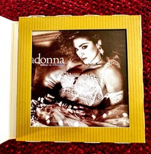 MADONNA COME UNA VERGINE SOTTOBICCHIERE PROMO WB CERAMICA DISCO PIASTRELLE STUDIO REGALO NATALE