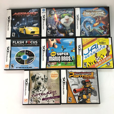 8 Nintendo DS Empty Game Cases Manuals