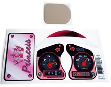 Toy Restore Decals Fits Little Tikes 30th Cozy Coupe Car Toy Princess Pink Crown