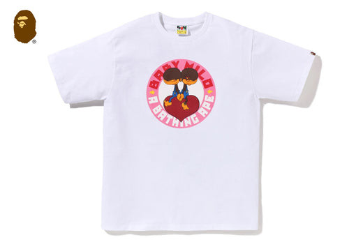 A Bathing Ape Heart Baby Milo Tee White 2m20-110-004 thumbnail 2
