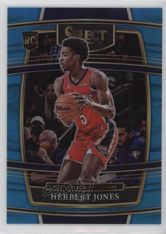 2021-22 Panini Select Concourse Light Blue Prizm 251/299 Herbert Jones #45 0p5y