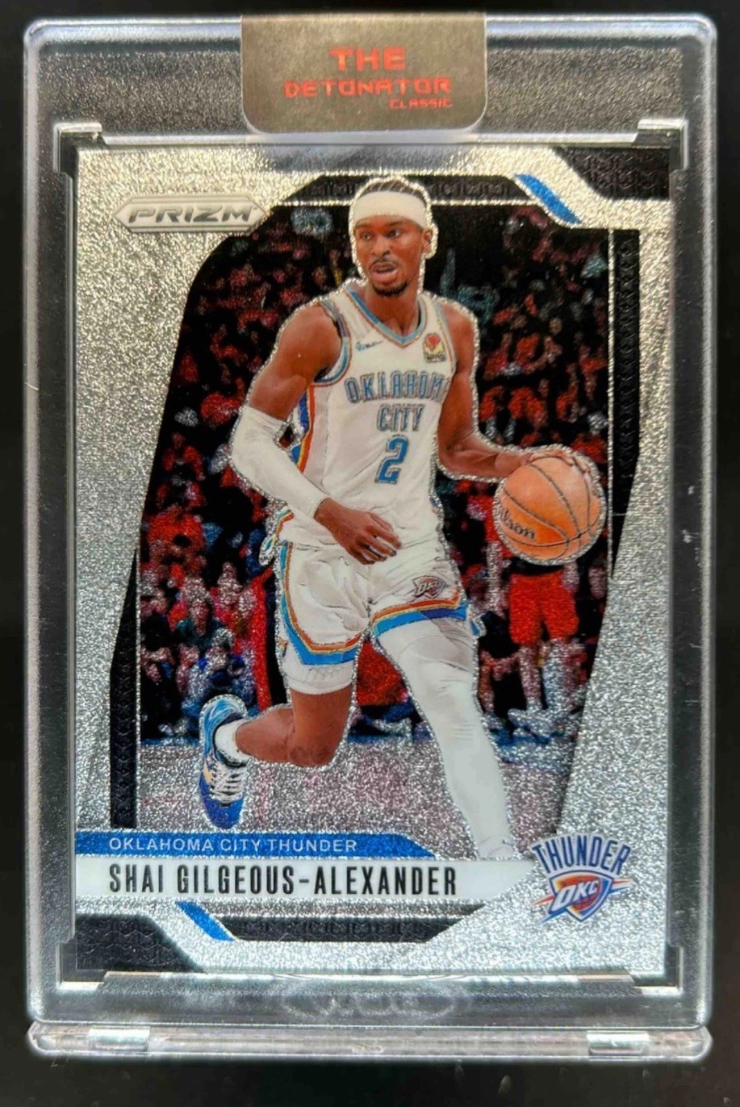 Shai Gilgeous-Alexander 2024-25 Panini Prizm #113 Glitter SSP