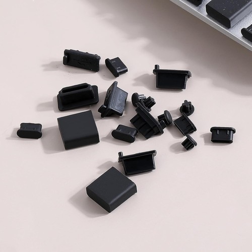40 PCS 5 Types USB Anti Poussière Prises Prises, USB Type-C Poussière Stopper, USB Poussière Port - Photo 6/8