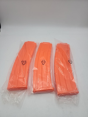 Lot Of 3 Worker MOD AK47 Style 22 Round Banana Magazine Foam Blaster Modding Toy